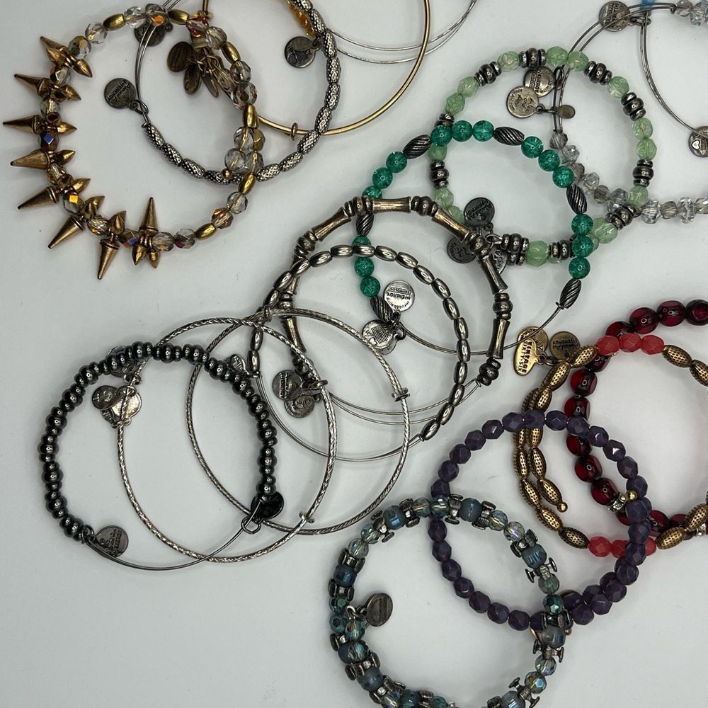 Alex and Ani Mixed Metal and Beaded Bracelet Collection